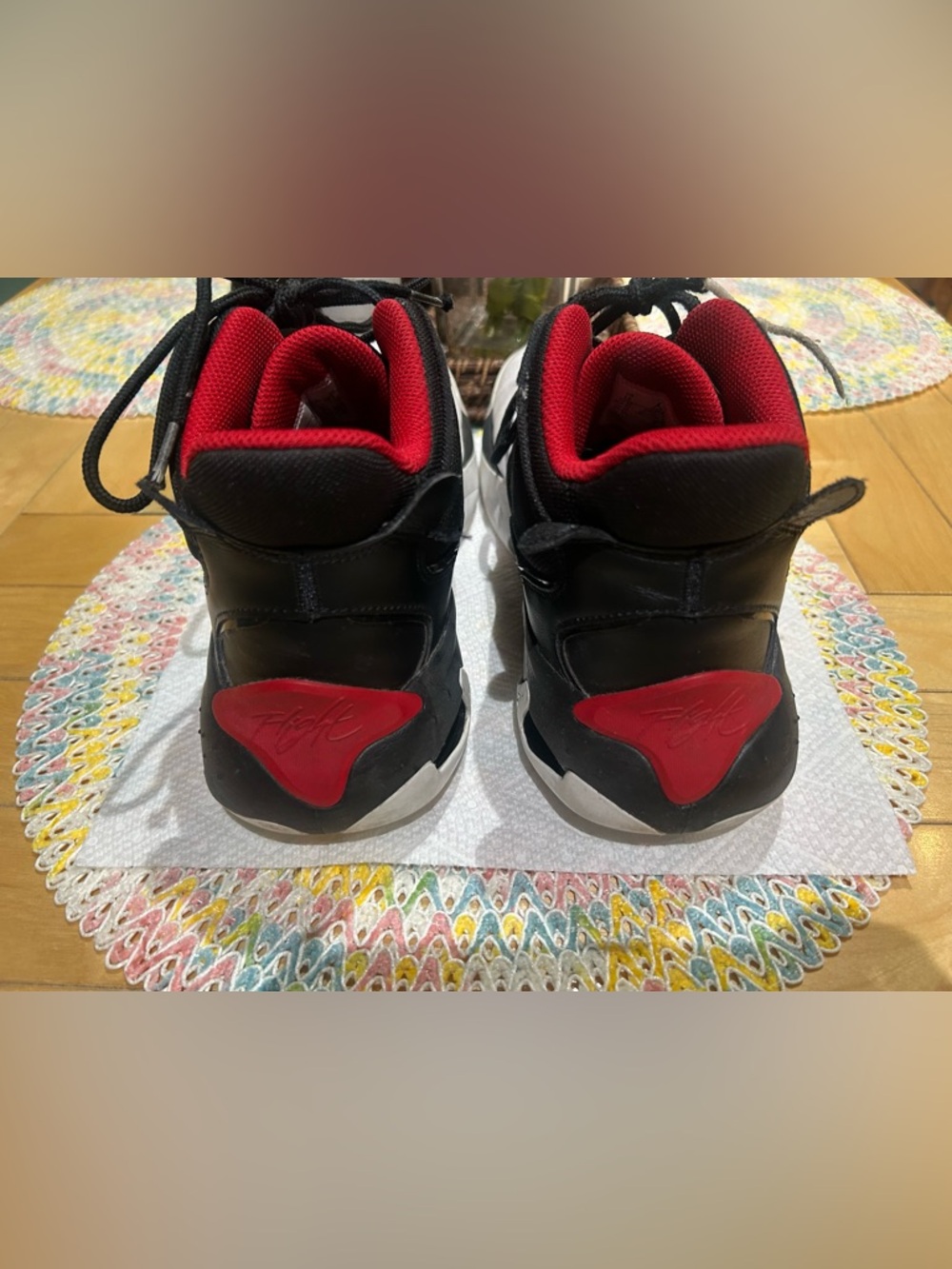 Nike Air Jordan Max Aura 4 Black Gym Red White Men’s Size 11 - Picture 6 of 10